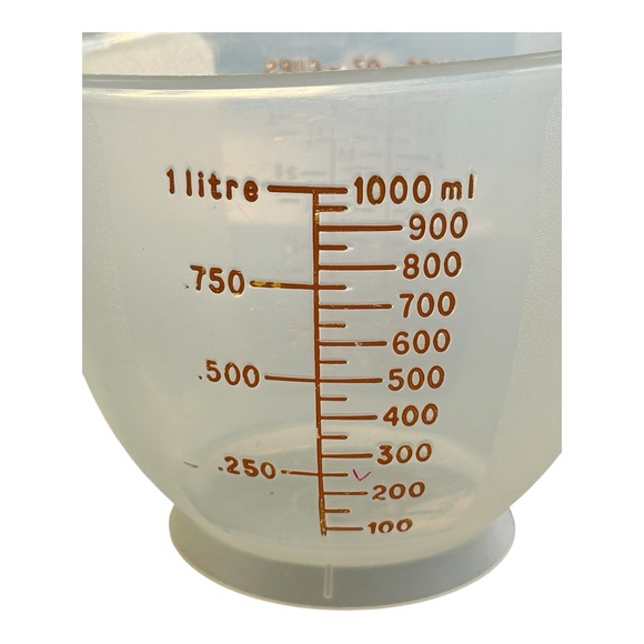 VTG 1970s Tupperware Mix and Store One Quart Mixing Bowl NO LID 1288-6 4… - Picture 3 of 7